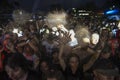 Fans during the Cure performing at Main Stage at Exit festival