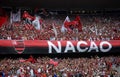 Fans of the Flamengo soccer team