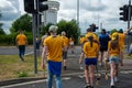 Fans returning from match in Limerick Ireland ,11 June,2023