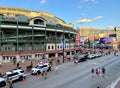 Wrigley Field Before a Summer Concert in Chicago Illinois in August 2023