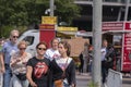 Fans Prepare For The Last Of Three Concerts Of The Rolling Stones At Amsterdam The Netherlands 13-6-2022