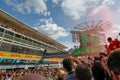 Formula 1 Championship Grand Prix Heineken Of Italy 2019 - Sunday - Podio Royalty Free Stock Photo