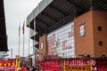 Outside Anfield on a match day