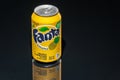 Fanta Pineapple is the sweet yet juicy flavour of Pineapple partnered with the carbonated soda. UK, Bedford, August 27, 2020