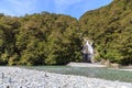 Fantail Falls, New Zealand Royalty Free Stock Photo