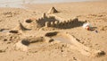 Fantasies in sand beach