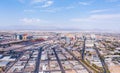 Fantastic Aerial view of Las Vega city