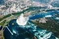 Fantastic aerial views of the Niagara Falls, Ontario, Canada