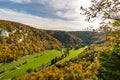 Fantastic autumn hike in the beautiful Danube valley near the Beuron monastery