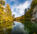 Fantastic autumn hike in the beautiful Danube valley near the Beuron monastery