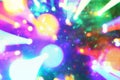 Colorful moving torse lights texture - pretty abstract photo background