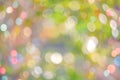 Fantastic color bokeh in nature