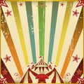 Fantastic color circus square background Royalty Free Stock Photo