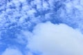Fantastic dark clouds under blue sky Royalty Free Stock Photo