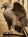 Fantastic eagle, ancient Eypt Generative AI Royalty Free Stock Photo