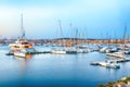 Fantastic evening view of Alghero port