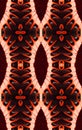 Fantastic exotic texture, butterfly wings pattern, unusual ornamental background, red black white zigzags wallpaper