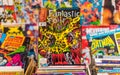 Fantastic Four comic book on display at a shop Royalty Free Stock Photo