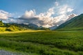 Fantastic hike in the beautiful Lechquellen Mountains Royalty Free Stock Photo