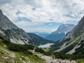 Seebensee and Drachensee near Ehrwald in Tyrol