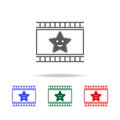 fantastic icon. Elements of cinema and filmography multi colored icons. Premium quality graphic design icon. Simple icon for websi Royalty Free Stock Photo