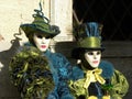 Fantastic masks , Carnival of Venice Royalty Free Stock Photo