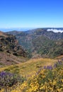 Fantastic Mountain View in Madeira Royalty Free Stock Photo