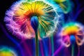 Fantastic rainbow dandelions.