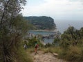 Fantastic spring panorama of Portovenere town.