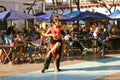 Fantastic Street Tango Dance at Plaza Dorrego Square in San Telmo, the Oldest Neighborhood in Buenos Aires, Argentina