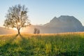 Fantastic Sunset in the Alps