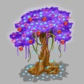 Fantastic tree with strawberry and heart toy