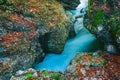 Fantastic view of the canyon Mostnica