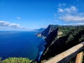 Fantastic view of the coast of Madeira Island