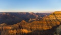Fantastic view into the grand canyon from mathers point Royalty Free Stock Photo