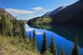 Fantastic view of the Kolsay lakes in Kazakhstan Royalty Free Stock Photo