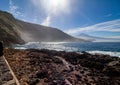 Fantastic view over the coast from Tenerife with Teide