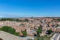 Fantastic view Toledo city downtown, full urban out at the fortress