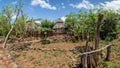 Fantastic walled village tribes Konso, Ethiopia