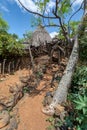 Fantastic walled village tribes Konso, Ethiopia