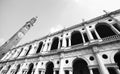 Fantastic white palladian basilica in Vicenza italy