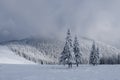 Fantastic winter landscape Royalty Free Stock Photo