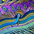 A fantastical combination of a snake and a peacock, with a long, iridescent tail and hypnotic patterns4, Generative AI