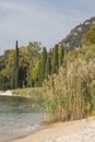 Landscape at lake Garda in Veneto