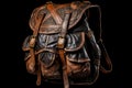 Fantasy adventure backpack travel. Generate Ai