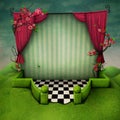 Fantasy background Wonderland Royalty Free Stock Photo