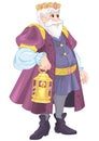 Fairy tale Cartoon Magic Old King