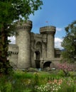 Fantasy Castle Gate Bridge Royalty Free Stock Photo