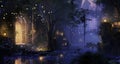 This fantasy creation adds an ethereal touch to any setting. Generative Ai