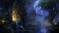 This fantasy creation exudes a mythical aura, adding an element of magic and mystery. Generative Ai